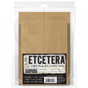 Tim Holtz Etcetera Thickboard Panels - Rectangle [THETC020]