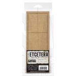 Tim Holtz Etcetera Thickboard Tiles - Large [THETC017]