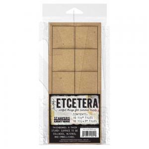 Tim Holtz Etcetera Thickboard Tiles - Mosaic [THETC019]