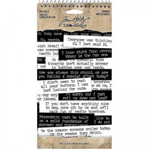 Idea-ology by Tim Holtz - [TH93797] Big Talk Snarky