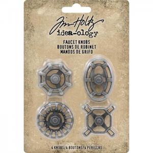 Idea-ology by Tim Holtz - [TH93677] Faucet Knobs