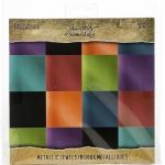 Idea-ology by Tim Holtz - [TH93781] Paper Stash Kraft Metallic Paper Pad - Jewels