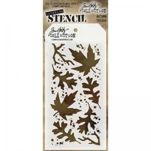 Tim Holtz Layering Stencil - Autumn [THS060]