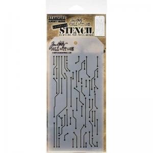 Tim Holtz Layering Stencil - Circuit [THS146]