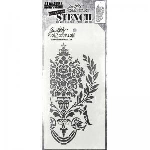 Tim Holtz Layering Stencil - Crest [THS161]