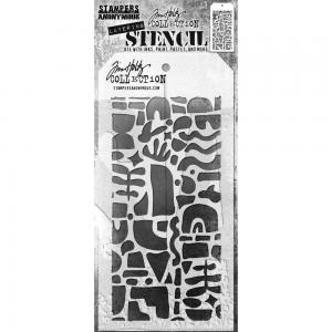 Tim Holtz Layering Stencil - Cutout Shapes 2 [THS177]