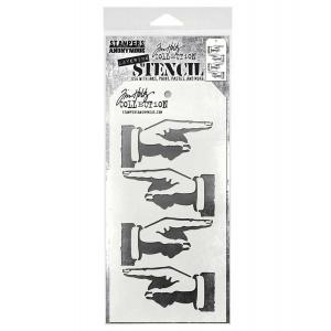 Tim Holtz Layering Stencil - Direction [THS088]
