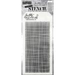 Tim Holtz Layering Stencil - Linen [THS061]