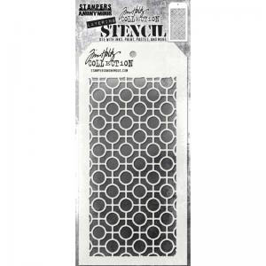 Tim Holtz Layering Stencil - Linked Circles [THS159]