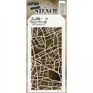 Tim Holtz Layering Stencil - Metropolis [THS156]