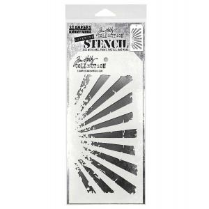 Tim Holtz Layering Stencil - Rays [THS003]
