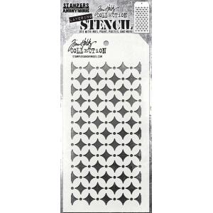 Tim Holtz Layering Stencil - Retro Diamond [THS192]