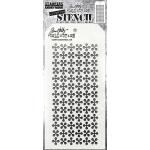 Tim Holtz Layering Stencil - Retro Pinwheel [THS191]