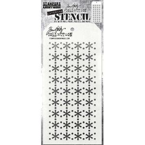 Tim Holtz Layering Stencil - Retro Snowflake [THS190]