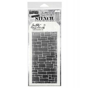 Tim Holtz Layering Stencil - Slate [THS085]