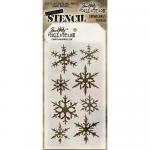 Tim Holtz Layering Stencil - Snowflakes [THS050]