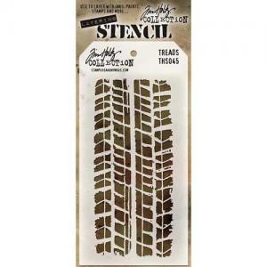 Tim Holtz Layering Stencil - Treads [THS045]