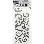 Tim Holtz Layering Stencil - Twisted [THS065]