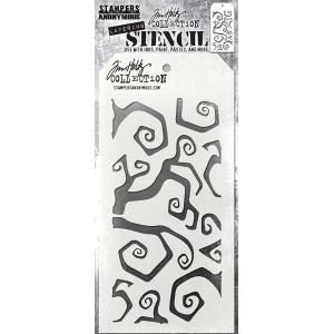 Tim Holtz Layering Stencil - Twisted [THS065]