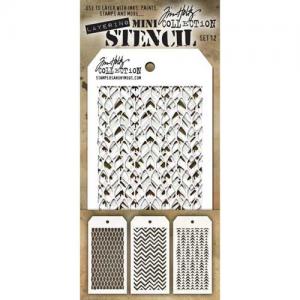 Tim Holtz Mini Layering Stencil Set #12