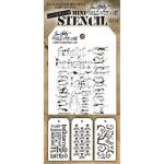 Tim Holtz Mini Layering Stencil Set #23