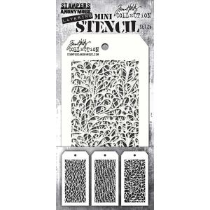Tim Holtz Mini Layering Stencil Set #26