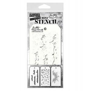 Tim Holtz Mini Layering Stencil Set #38