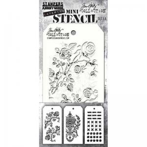 Tim Holtz Mini Layering Stencil Set #53