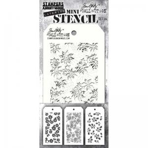 Tim Holtz Mini Layering Stencil Set #54