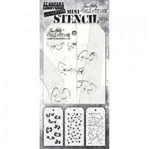 Tim Holtz Mini Layering Stencil Set #56