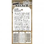 Tim Holtz Mini Layering Stencil Set #6