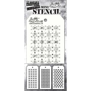 Tim Holtz Mini Layering Stencil Set #63