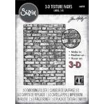 Tim Holtz Sizzix 3D Texture Fades - Brickwork, Large [666958]