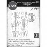 Tim Holtz Sizzix 3D Texture Fades - Dotted [666292]
