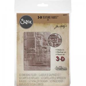 Tim Holtz Sizzix 3D Texture Fades - Foundry [662717]