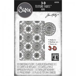 Tim Holtz Sizzix 3D Texture Fades - Mini Kaelidoscope [665636]