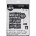 Tim Holtz Sizzix 3D Texture Fades - Typewriter [664760]