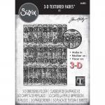 Tim Holtz Sizzix 3D Texture Fades - Typewriter, Large [666885]