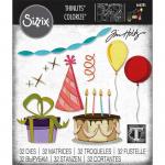Tim Holtz Sizzix Thinlits - Celebrate Colorize [666285]
