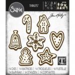 Tim Holtz Sizzix Thinlits - Christmas Cookies [665566]