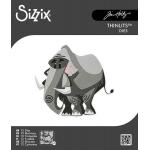 Tim Holtz Sizzix Thinlits - Clarence Mini Colorize [667216]