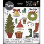 Tim Holtz Sizzix Thinlits - Festive Things [664191]