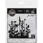 Tim Holtz Sizzix Thinlits - Flower Field [665369]