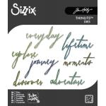 Tim Holtz Sizzix Thinlits - Handwritten Journey [660217]