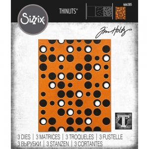 Tim Holtz Sizzix Thinlits - Layered Dots [666385]