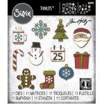 Tim Holtz Sizzix Thinlits - Mini Christmas Things [662418]