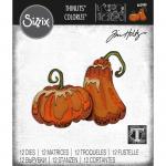 Tim Holtz Sizzix Thinlits - Pumpkin Duo Colorize [665999]