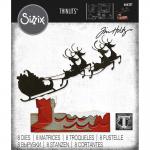 Tim Holtz Sizzix Thinlits - Reindeer Sleigh [666337]