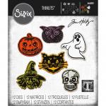 Tim Holtz Sizzix Thinlits - Retro Halloween [666000]