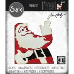 Tim Holtz Sizzix Thinlits - Retro Santa [666071]